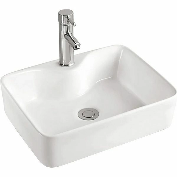 Раковина керамическая Santiline 48x37, SL-1011