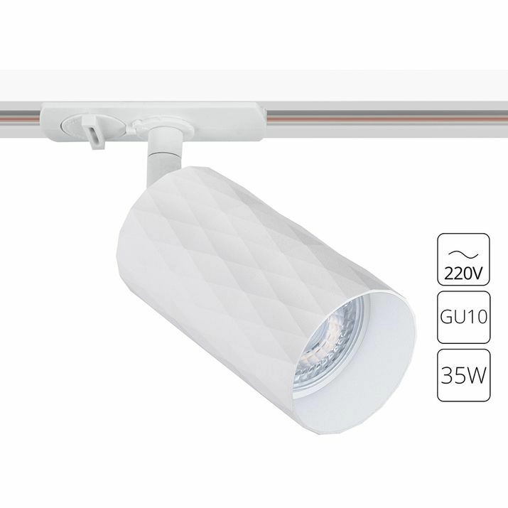 Трековый светильник Arte Lamp Fang, A5560PL-1WH