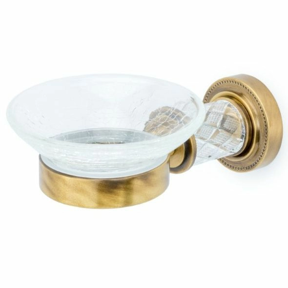 Мыльница Boheme Murano Crystal Bronze, 10903-CRST-BR