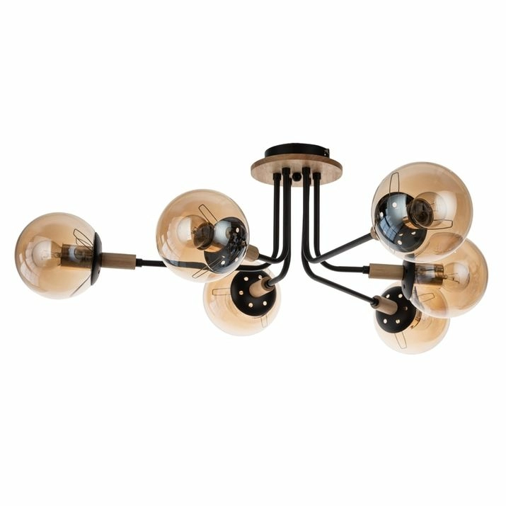 Потолочная люстра Arte Lamp Oxford, A2716PL-6BK