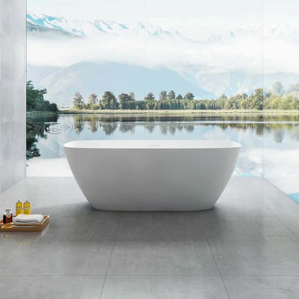 Ванна Solid Surface Vincea 170x72, VBT-6S02MW