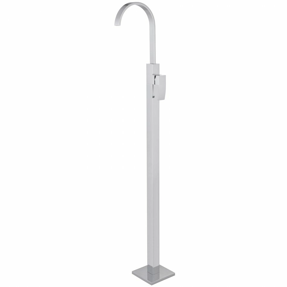 Смеситель напольный для раковины Abber Wasserfall хром, AF8640