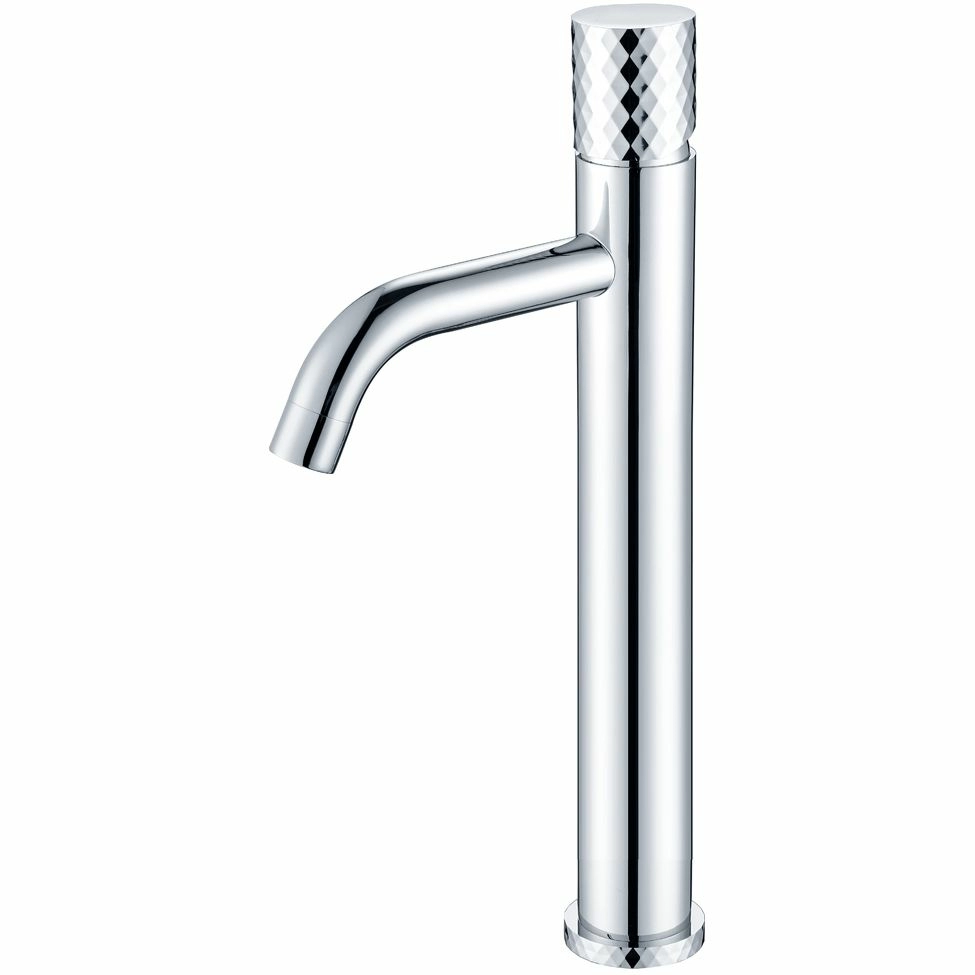 Высокий смеситель для умывальника Boheme Stick Diamond Chrome, 122-CRCR