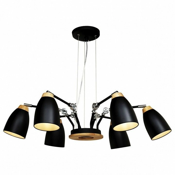 Подвесная люстра Loft it Watchman LOFT4402/6BL
