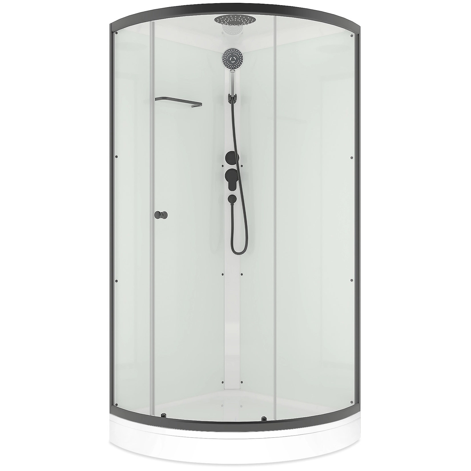 Душевая кабина Domani-Spa Simple 99 Black Accents (V1.2)