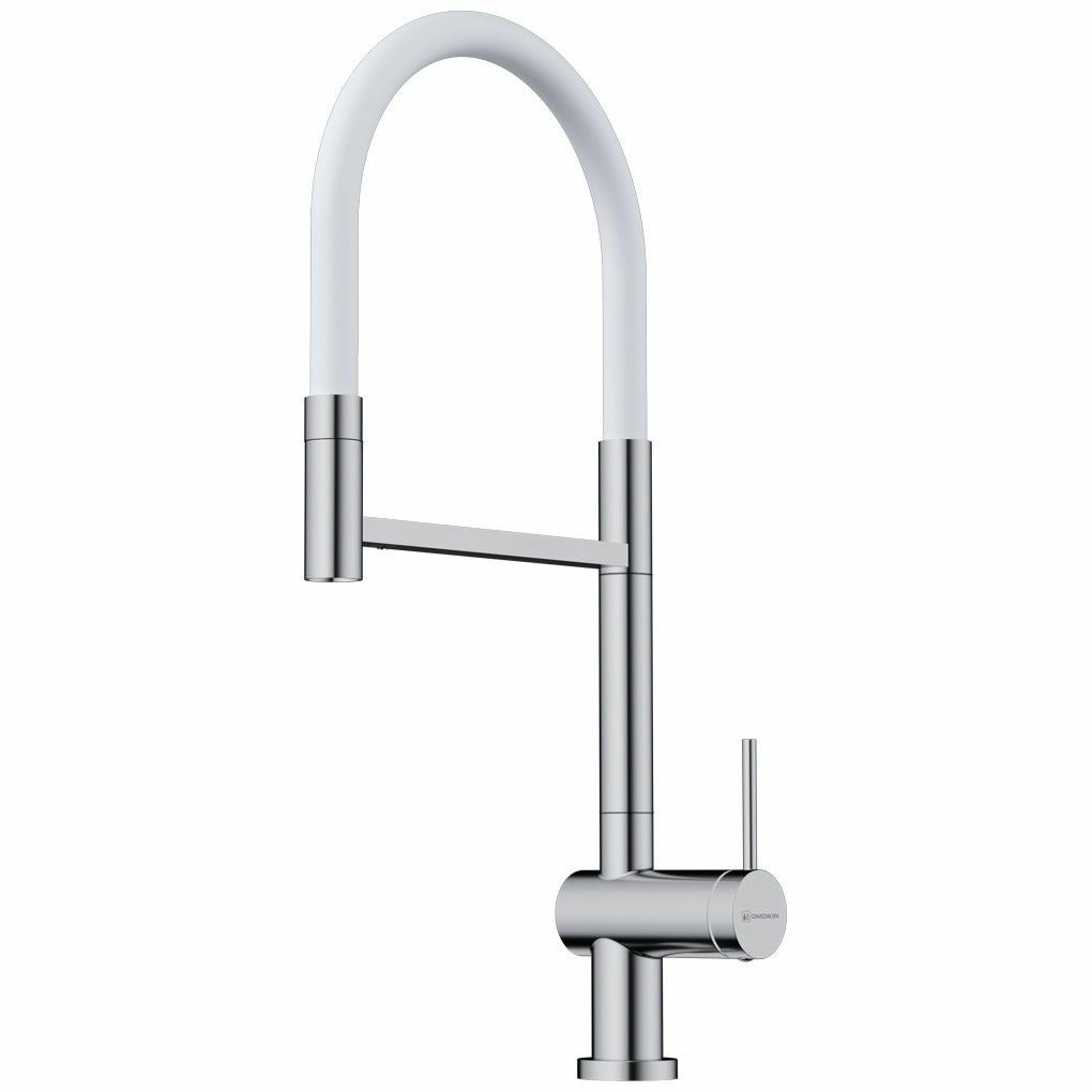 Кухонный смеситель Omoikiri Kanto-2 Plus-SB C-WH, 4994400