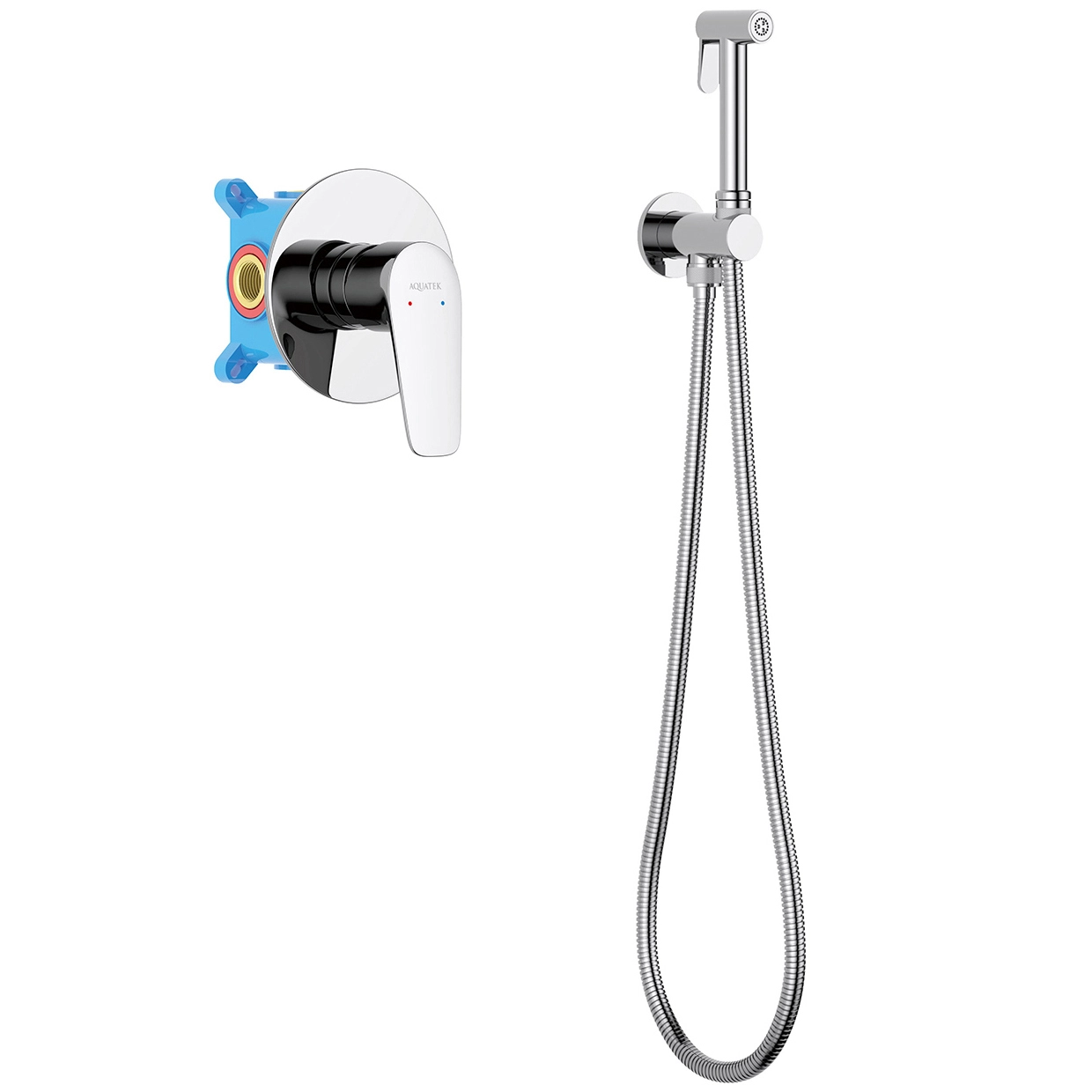 Набор с гигиеническим душем Aquatek Бетта, AQ1119CR