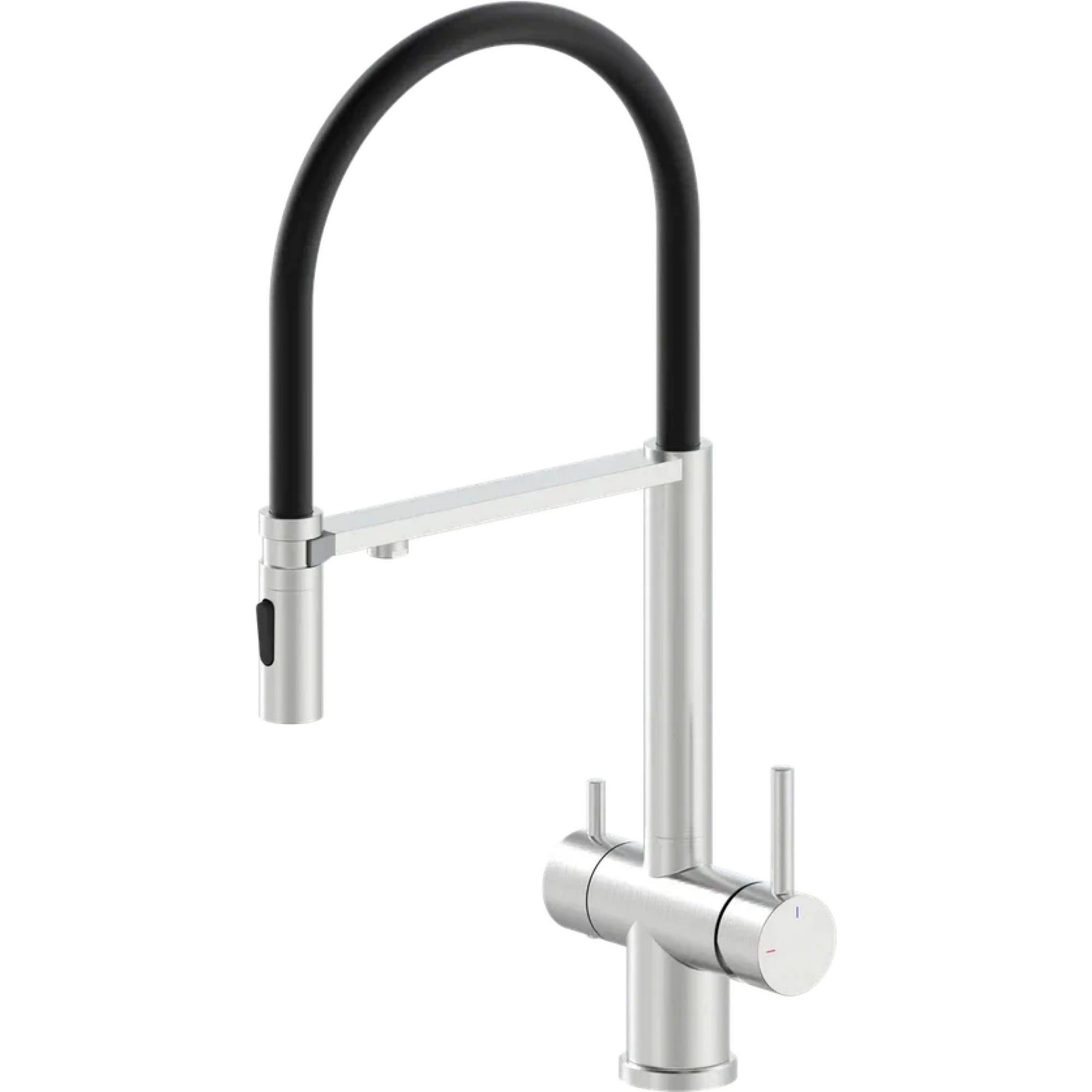 Смеситель для кухни с гибким изливом Altrobagno Флуссо (Flusso), ALTROBAGNOFlusso050201Ni