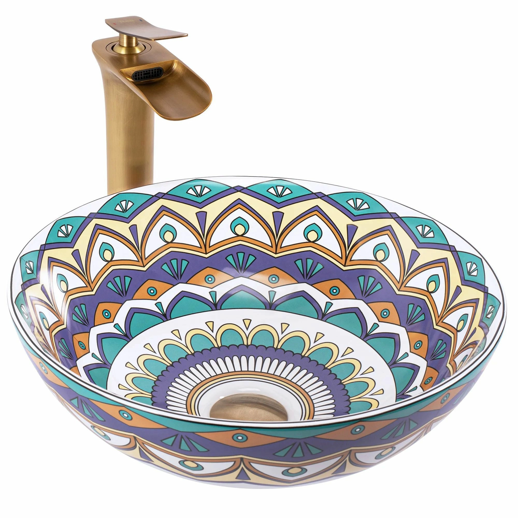 Умывальник Rea Aztec 40x40, REA-U7501
