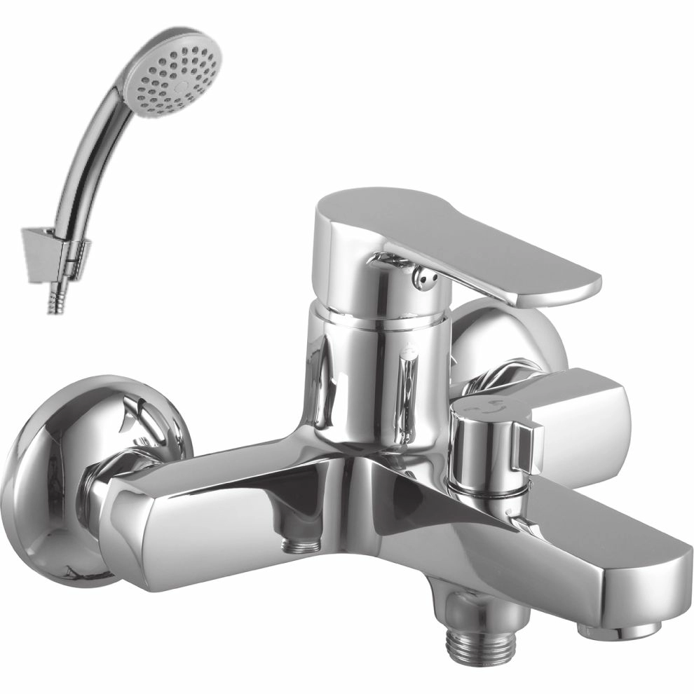 Смеситель для ванны с коротким изливом с аксессуарами Lemark Plus Grace, LM1512C