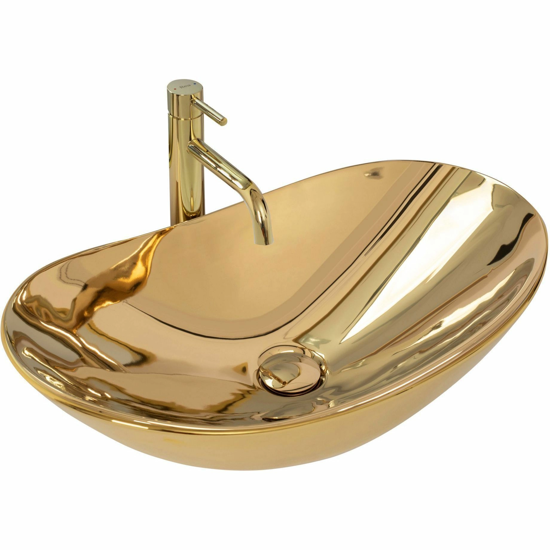 Умывальник Rea Royal Gold 61.5x35.5, REA-U4545