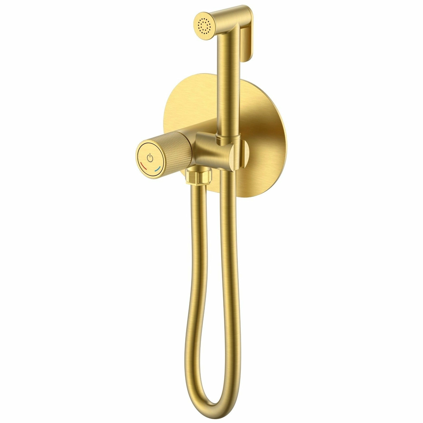 Смеситель гигиенический Boheme Tech Matt Gold, 157-MG