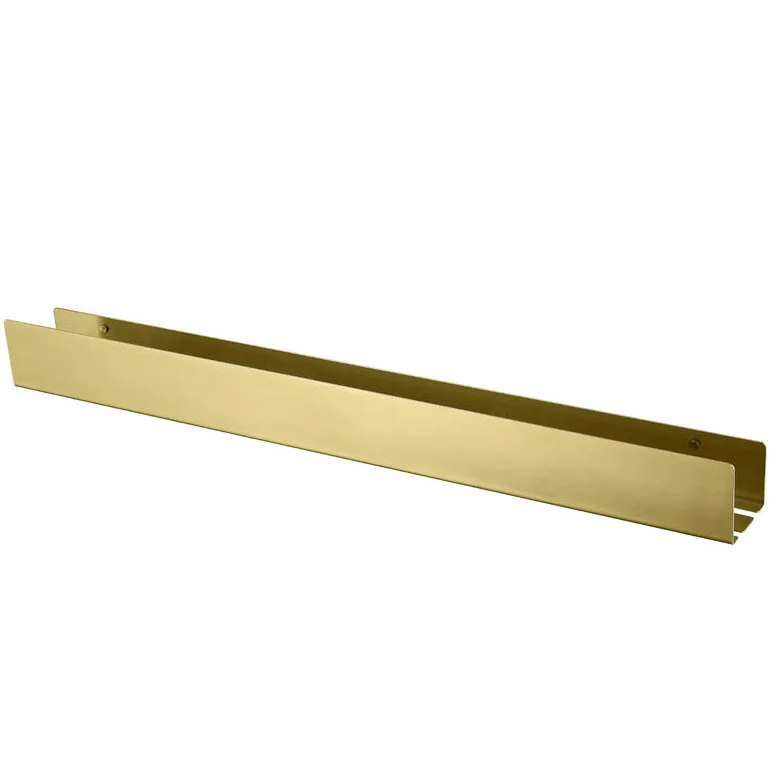 Полка подвесная 90 см быстросъемная Boheme Q Matt Gold, 10967-90-MG