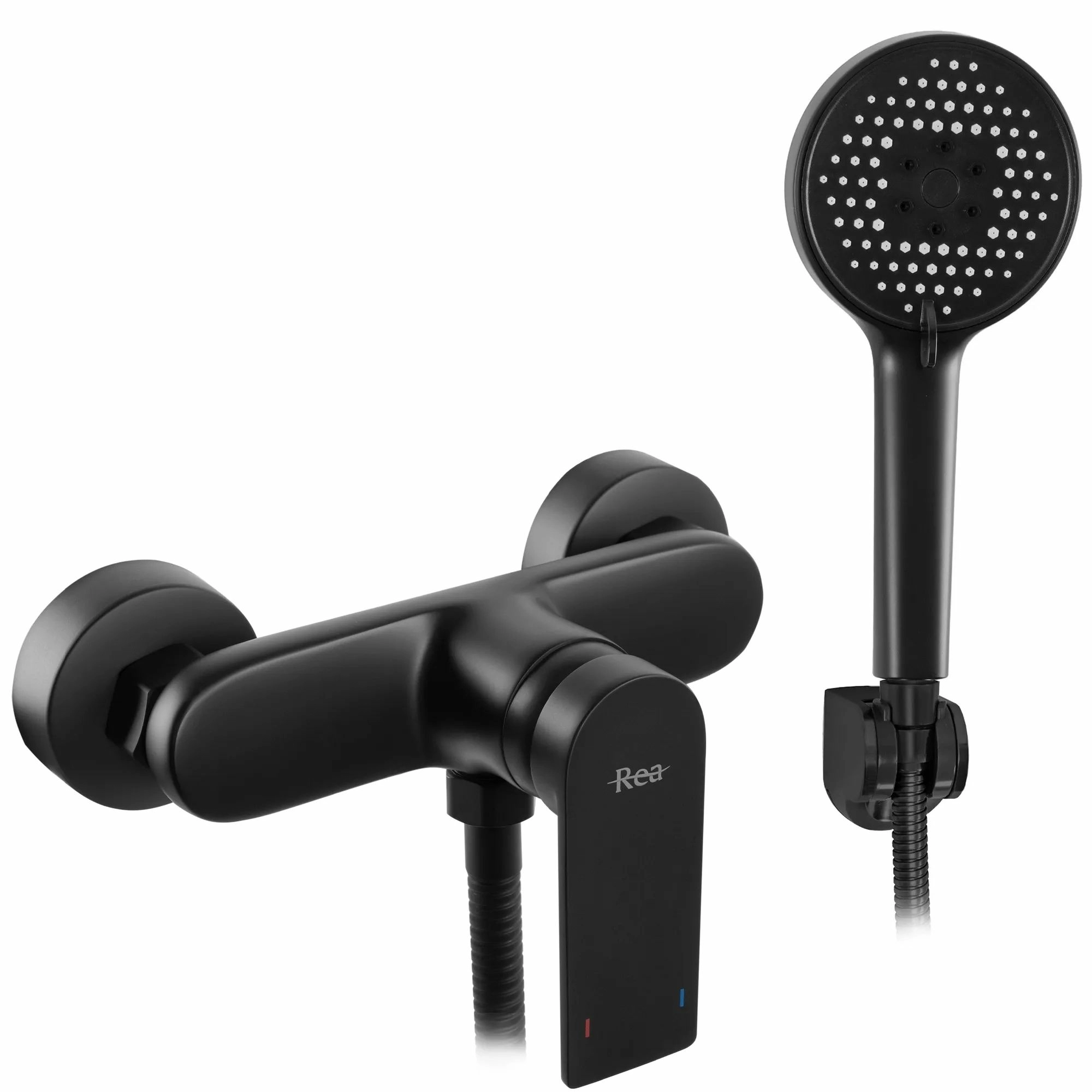 Смеситель для душа Rea Verso Black, REA-B7900
