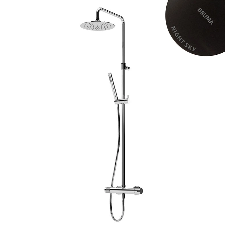 Душевая система Bruma Leaf 167 653 1NS Night Sky, 1676531NS
