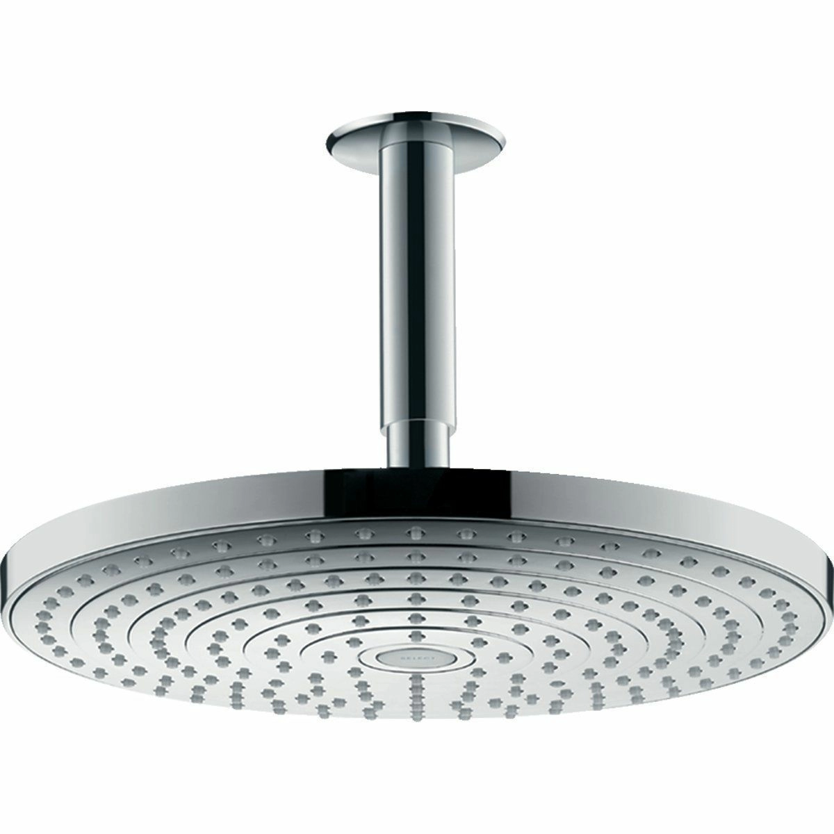 Тропический душ Hansgrohe Raindance Select S300 2jet с потолка диаметр 30 см, 27337000