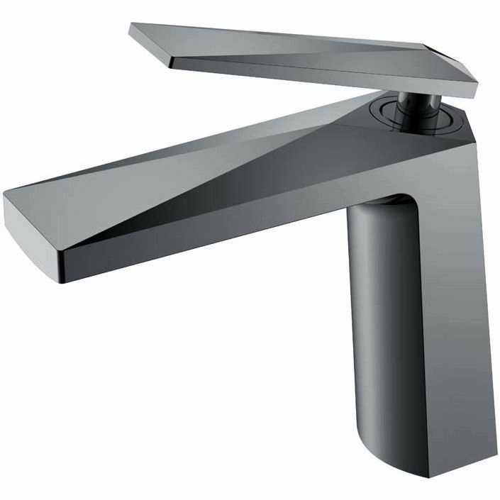 Смеситель для умывальника Boheme Venturo Shine Gun Metall, 371-SGM