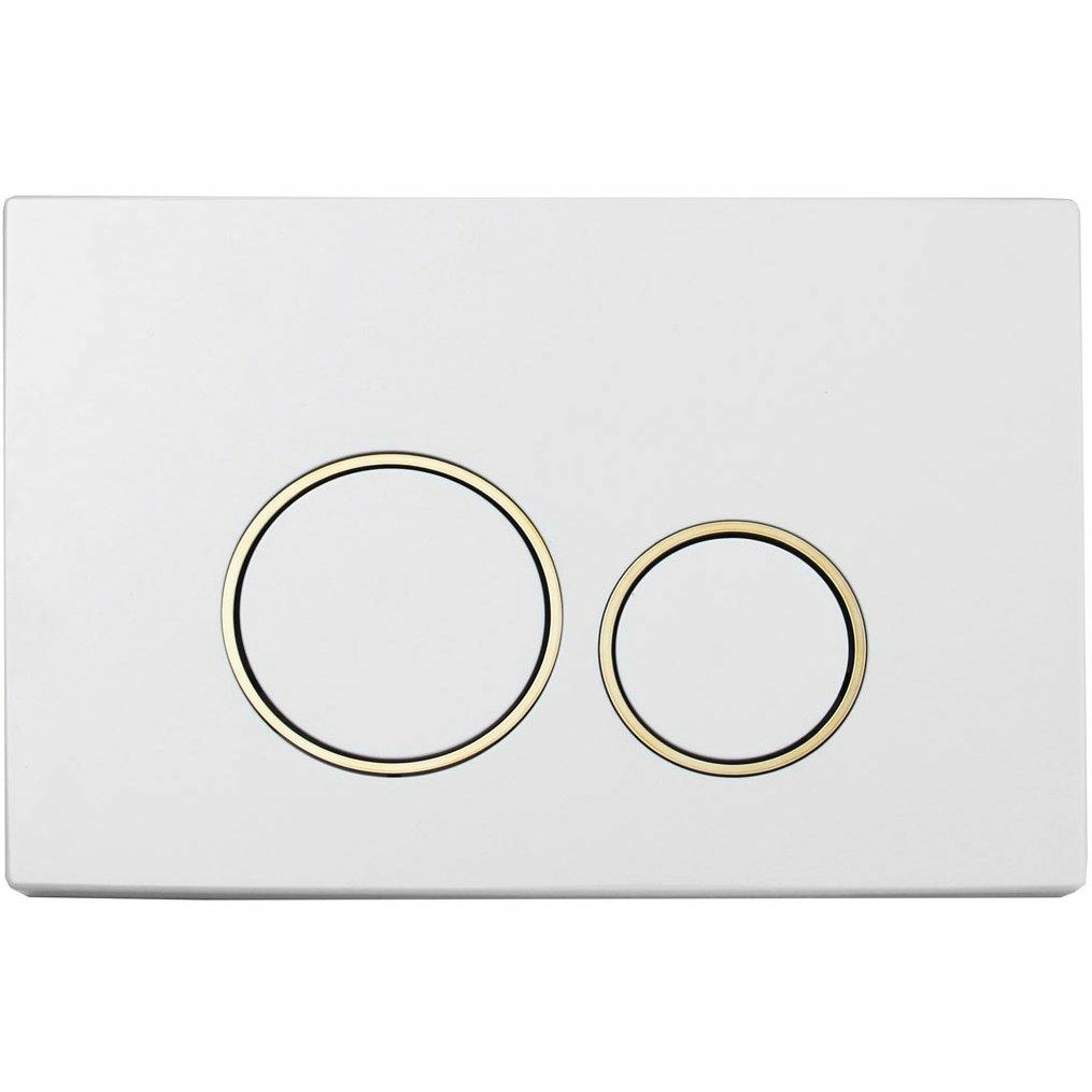 Кнопка для инсталляции Boheme White/Gold, 660
