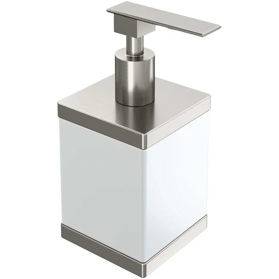 Диспенсер настольный Boheme Qubic Nikel Brush, 10969-NB