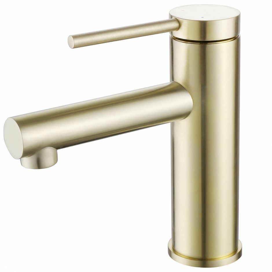 Смеситель для раковины Abber Emotion золото матовое, AF8810G