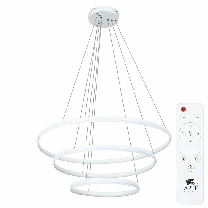 Подвесная люстра Arte Lamp Meridiana, A2198SP-3WH