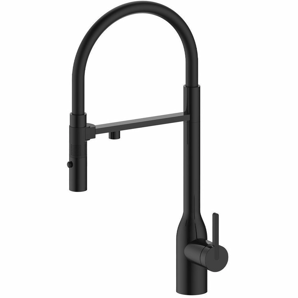 Смеситель для кухни Paulmark Magneto One антрацит, Ma213188-AN