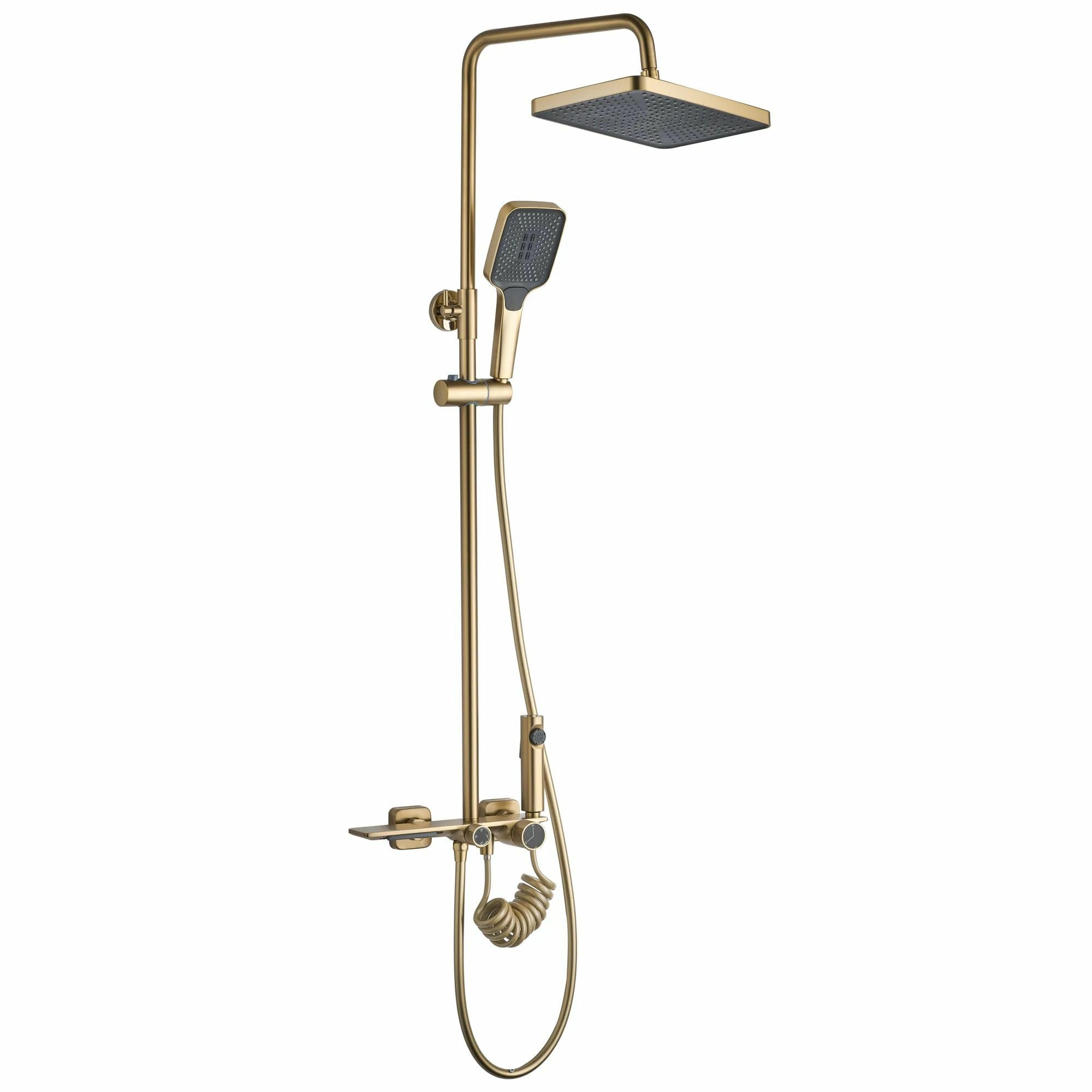 Душевая система Rea Helix Matt Gold, REA-P6621