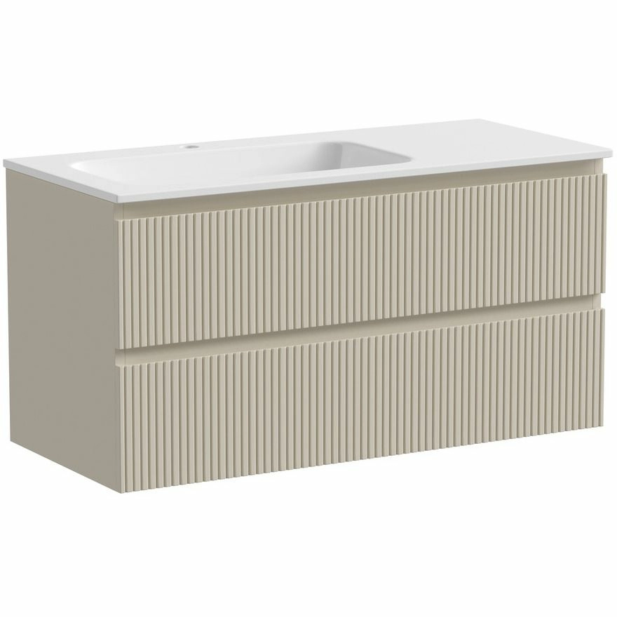 Тумба подвесная Sancos Snob T Beige Soft 100