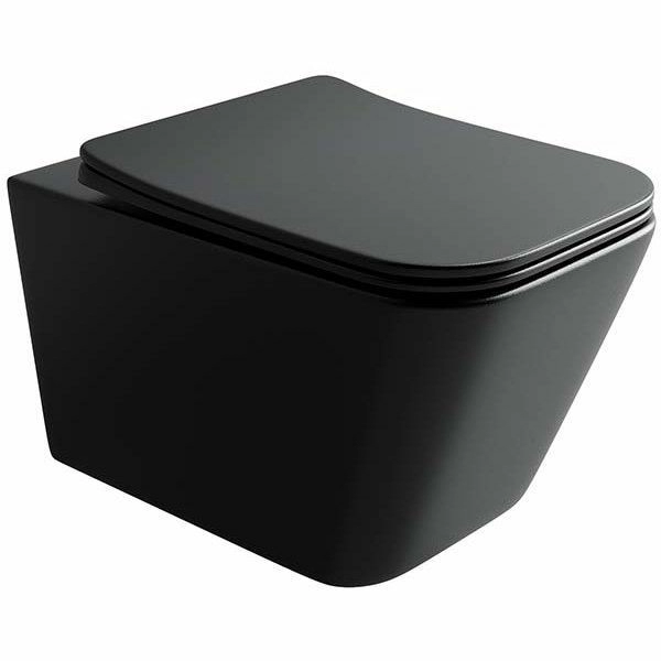 Унитаз подвесной CeramicaNova Metric, CN3007MB