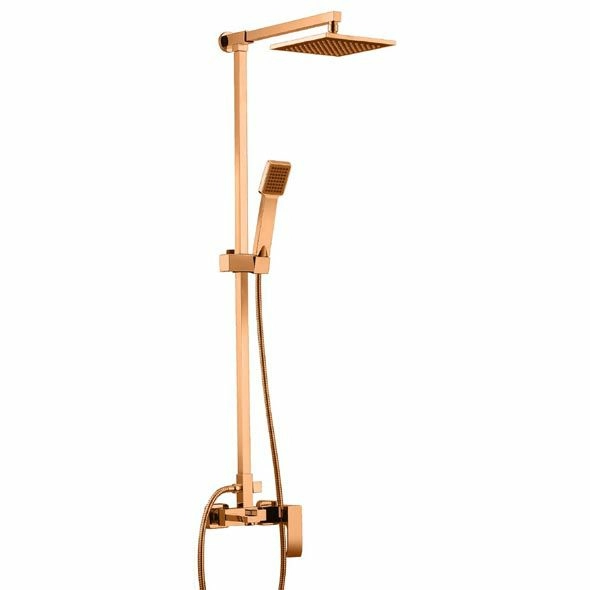 Душевая система с изливом Ahti Kerava Gold, KA403101