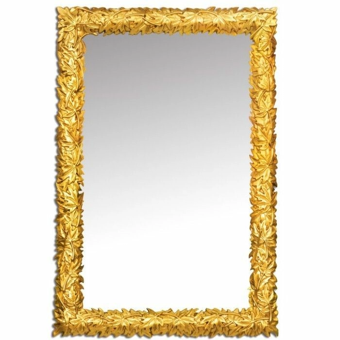 Зеркало Boheme Natura 80x120 золото, 524