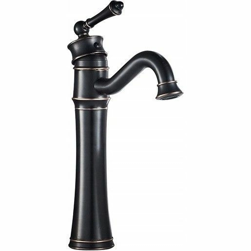 Смеситель для умывальника высокий Rea Vintage Old Black, REA-B0227