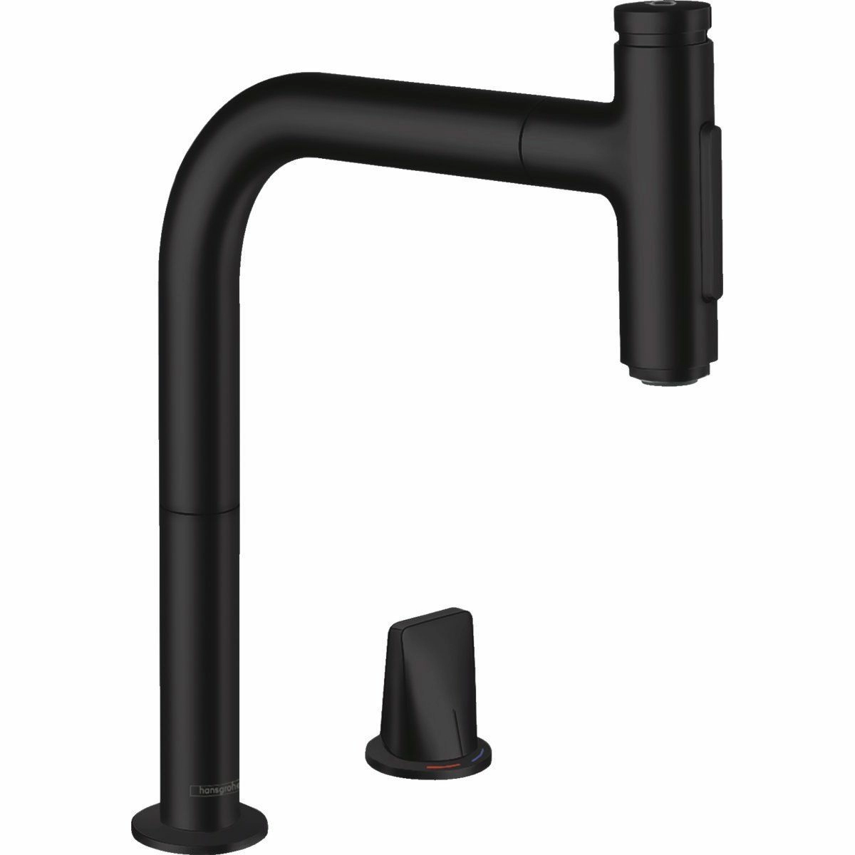 Кухонный смеситель Hansgrohe Metris Select M71-200 с душем sBox, 73818670