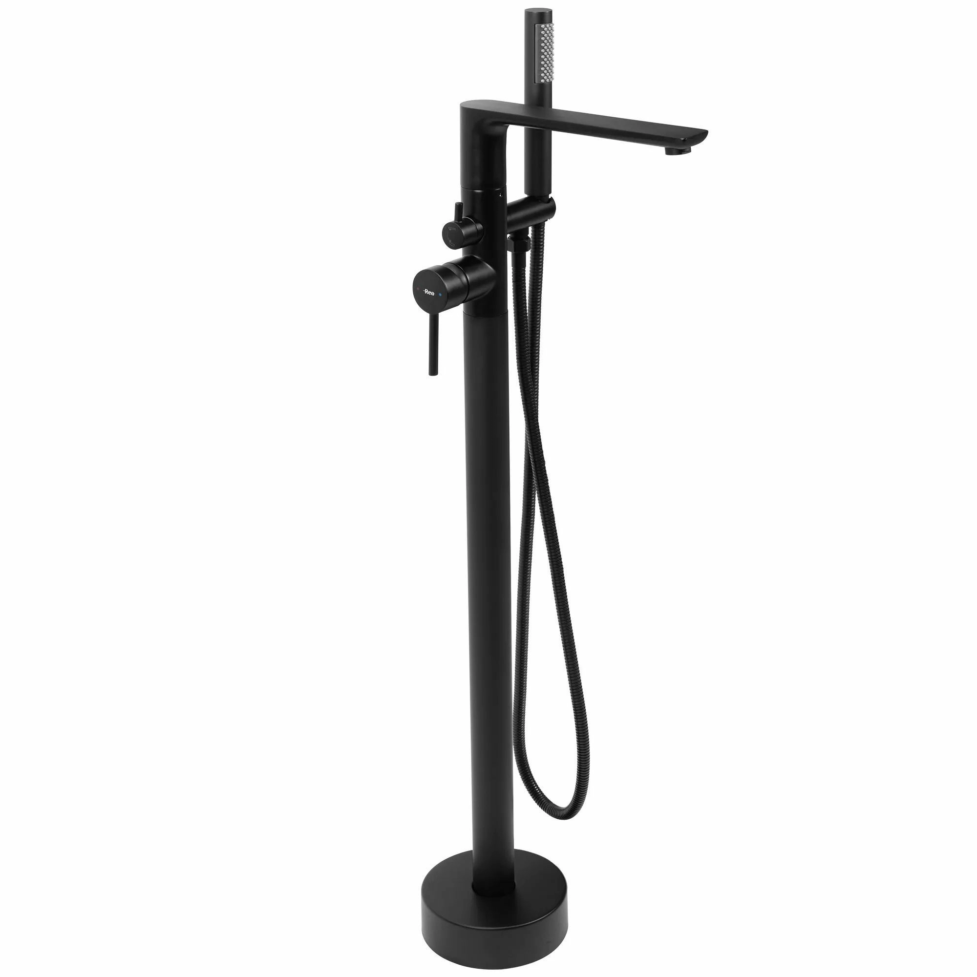 Смеситель для ванны Rea Flores Black, REA-B2711