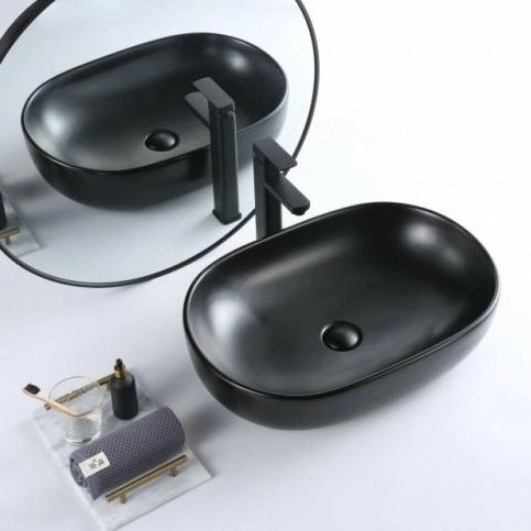 Раковина керамическая накладная Belbagno 60x42, BB1084-H301