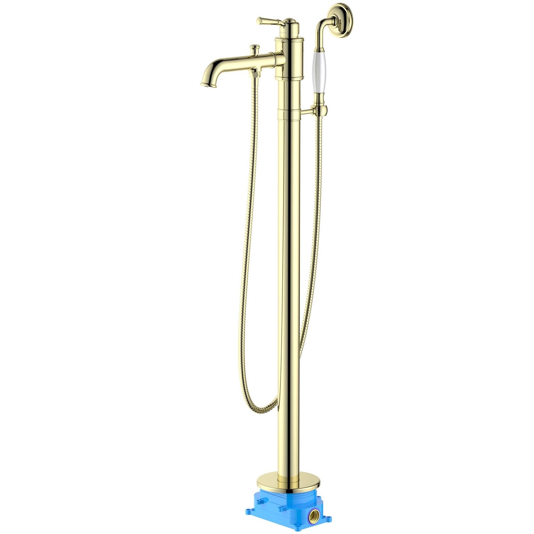 Смеситель для ванны напольный Aquatek Классик, AQ1545PG