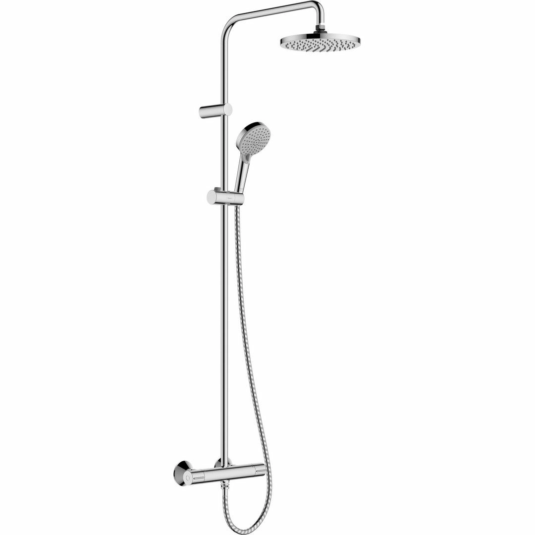 Душевая система Hansgrohe Vernis Blend Showepipe 200 1jet Ecosmart, 26318000