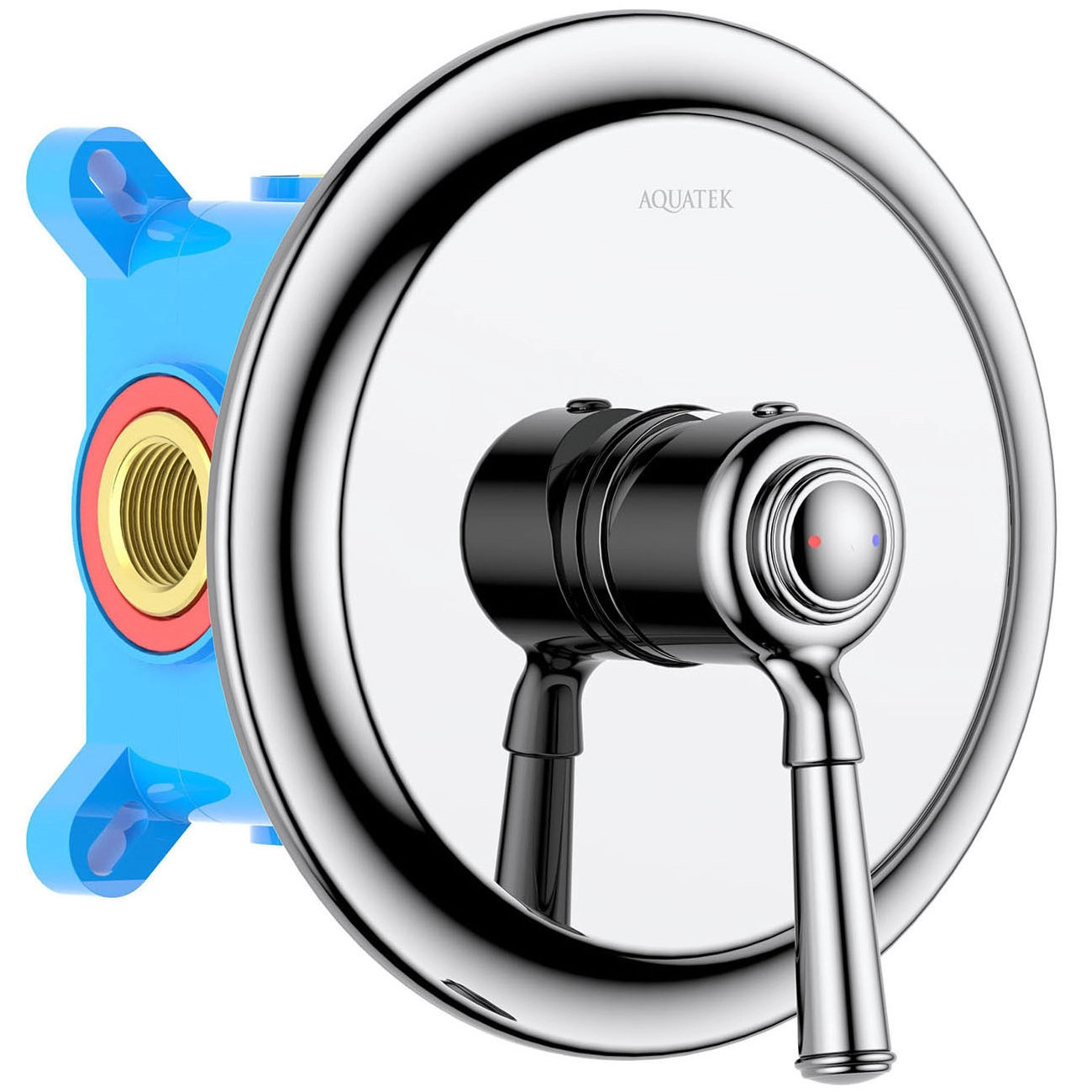 Смеситель для душа 1 режим Aquatek Классик, AQ1566CR