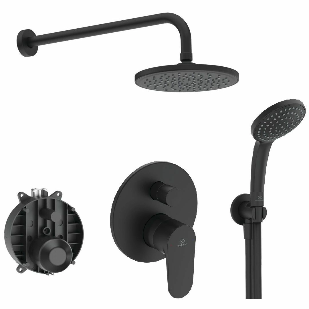 Система скрытого монтажа Ideal Standard Cerafine O Black (6 in 1), SetA7193XG