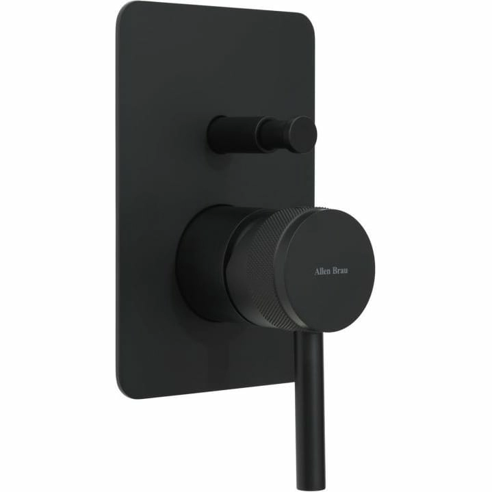Смеситель для душа Allen Brau Priority X2 5.31011-31 (с внутренней частью) черный матовый
