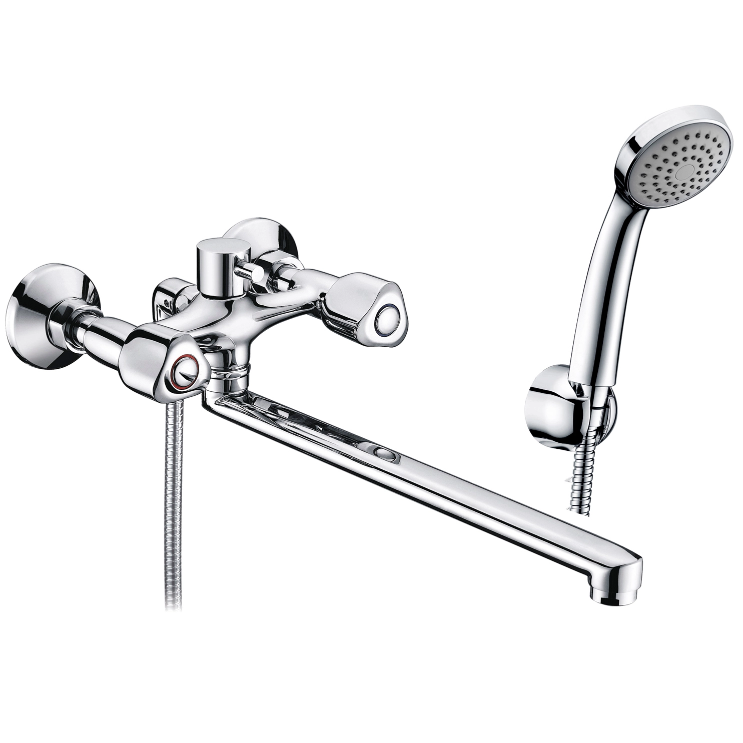 Смеситель для ванны с длинным изливом WasserKRAFT Amper, 2902L