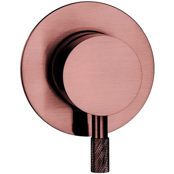 Смеситель встраиваемый на 1 источник Boheme Uno Copper Brushed, 627-CB