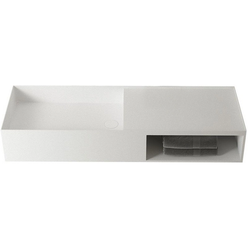 Умывальник Vincea Solid Surface 120x40, VWB-6S112MW