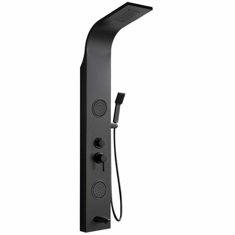 Душевая панель Ceruttispa Twin BK, CT9984