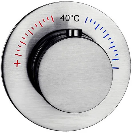 Смеситель встраиваемый термостат на 1 источник Boheme Uno Inox, 627-T-INOX