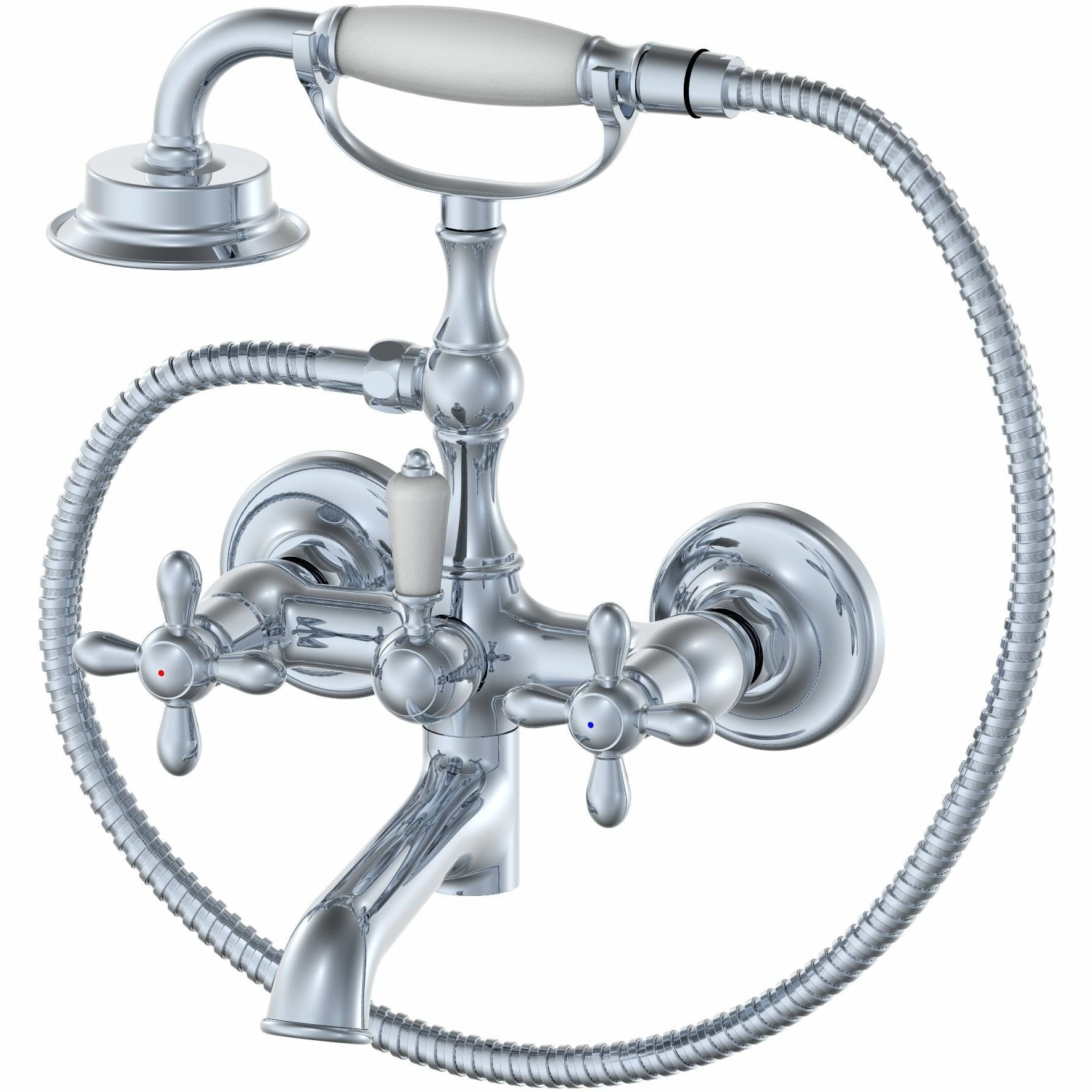 Смеситель для ванны с душем Wonzon & Woghand хром, WW-88639020-CR