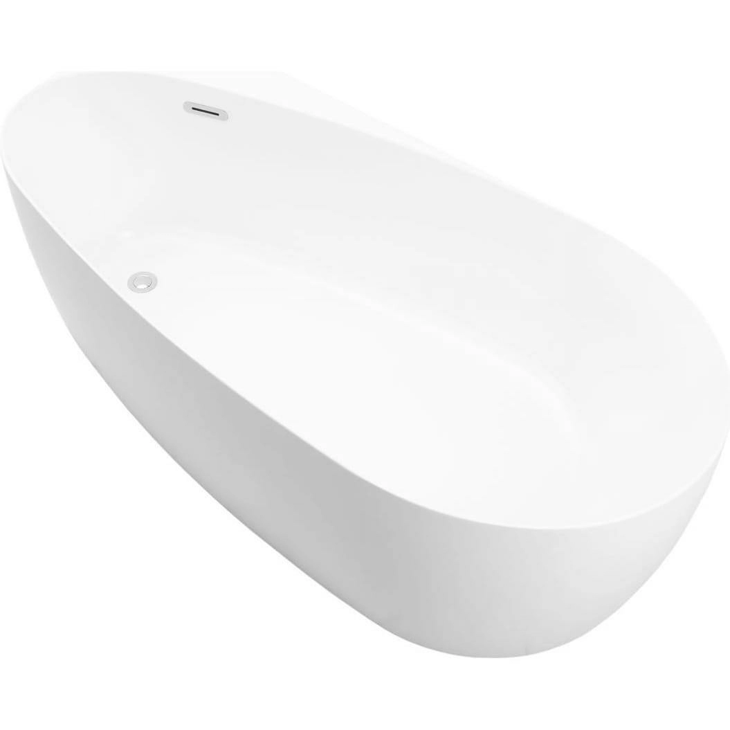Акриловая ванна Allen Brau Priority 2 170x80 2.31002.21 белый матовый