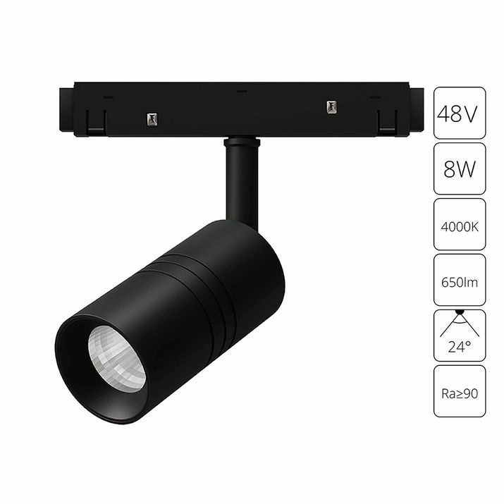 Магнитный трековый светильник Arte Lamp Expert, A5720PL-1BK
