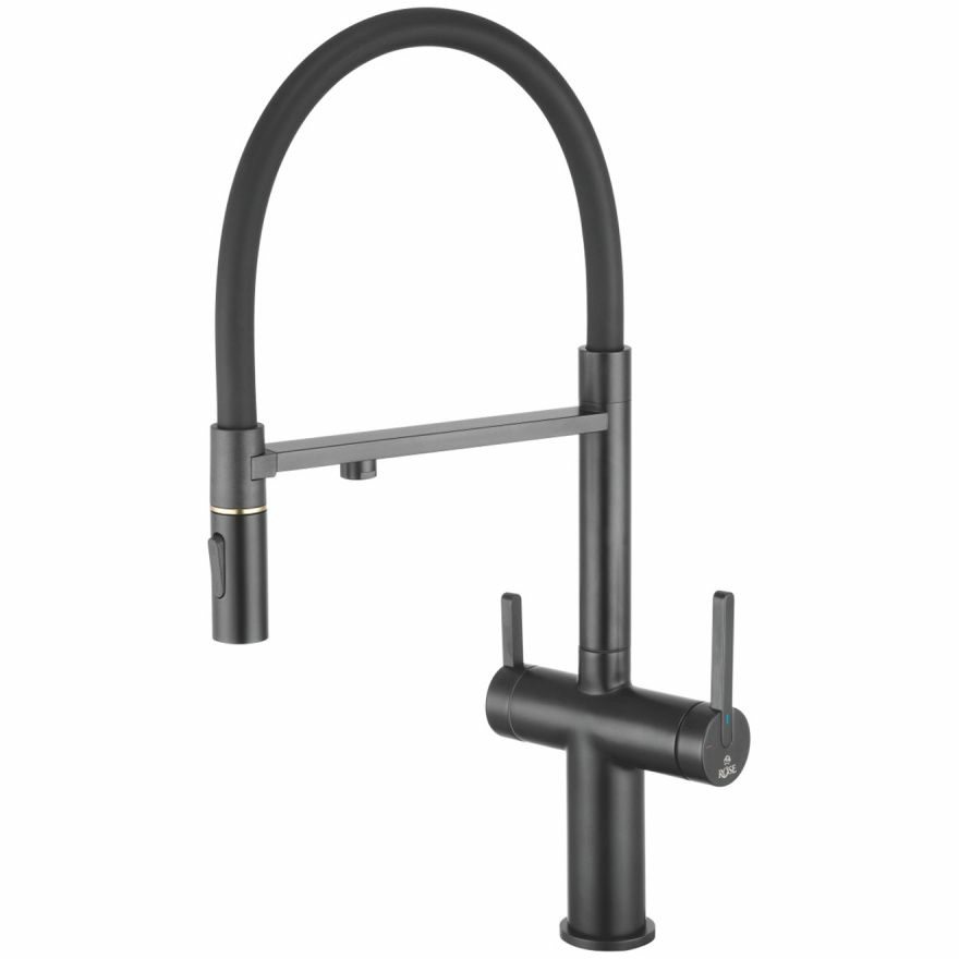 Смеситель для кухни с гибким изливом и магнитом под фильтр Rose, R458H