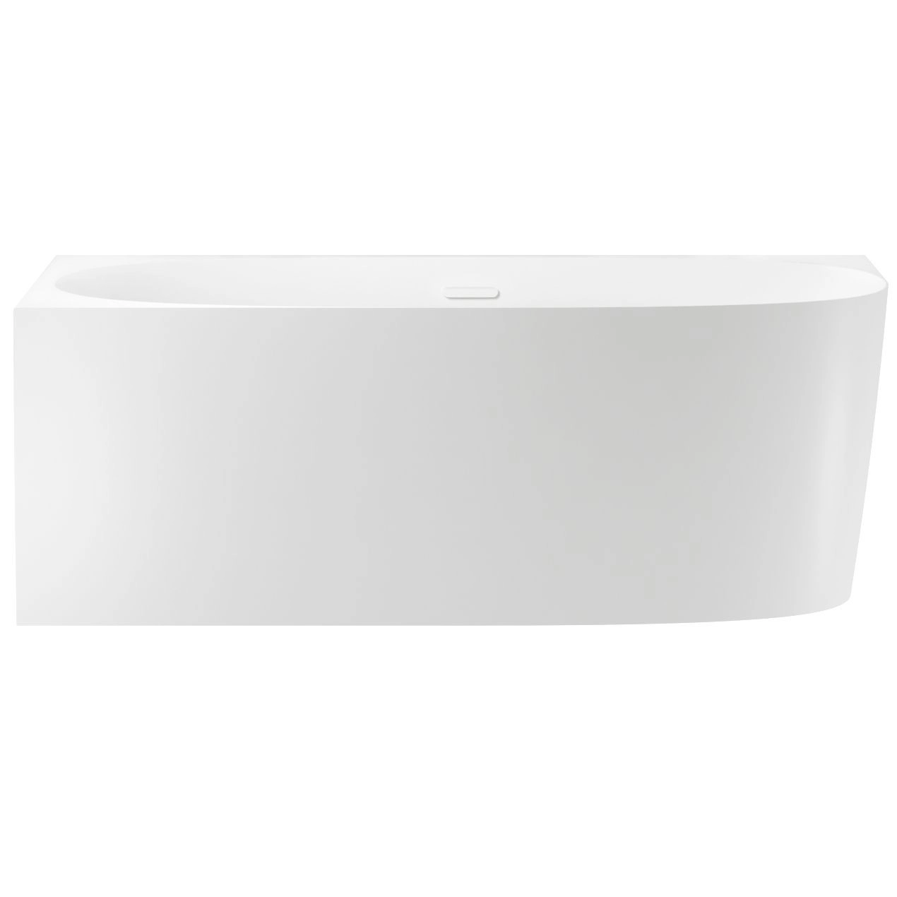 Пристенная акриловая ванна асимметричная Wellsee Belle Spa 2.0 160x75, 170x75